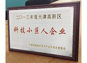 科技小巨人企業證書2